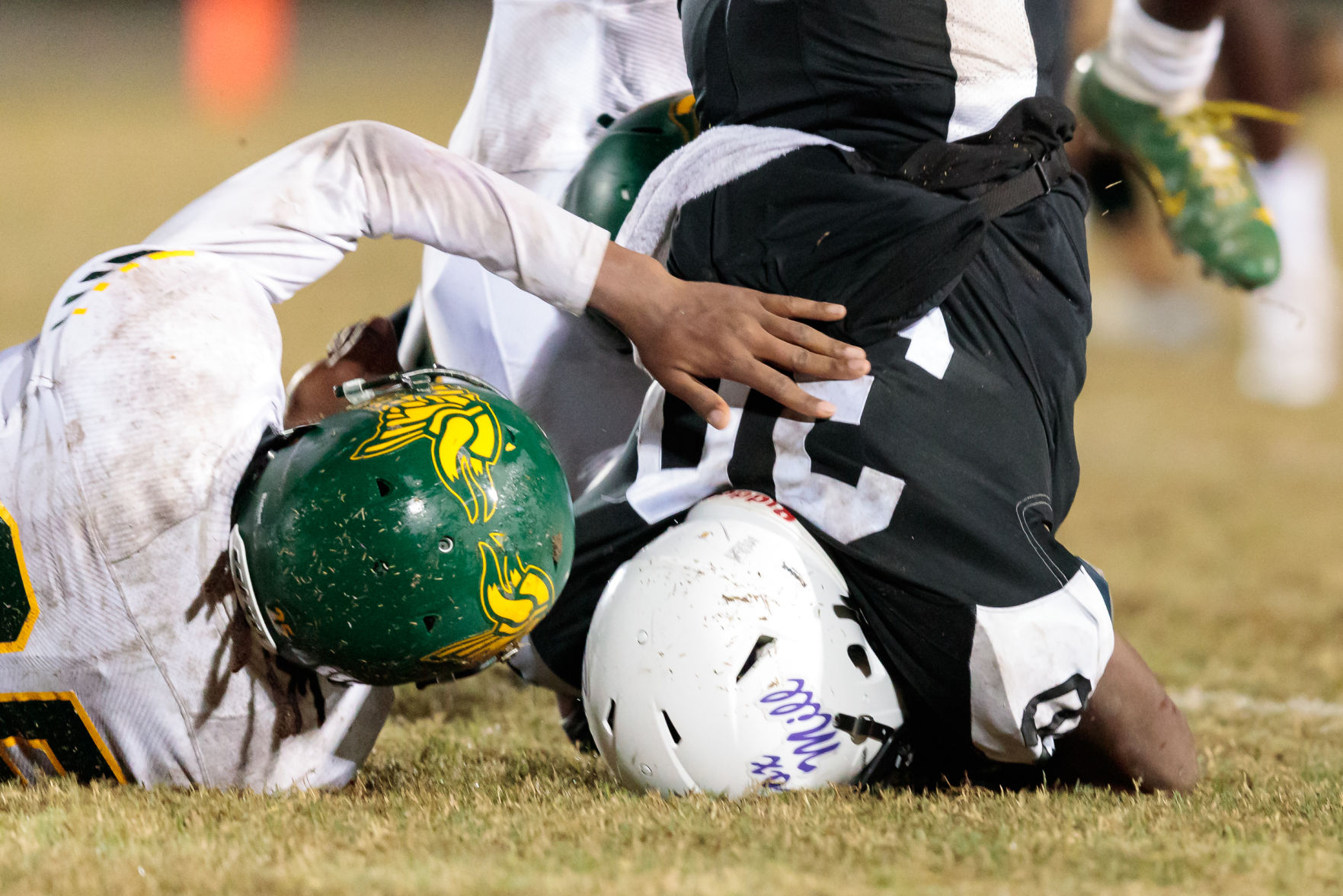 Cox Mill defeats Central Cabarrus 31-6 on Senior Night.